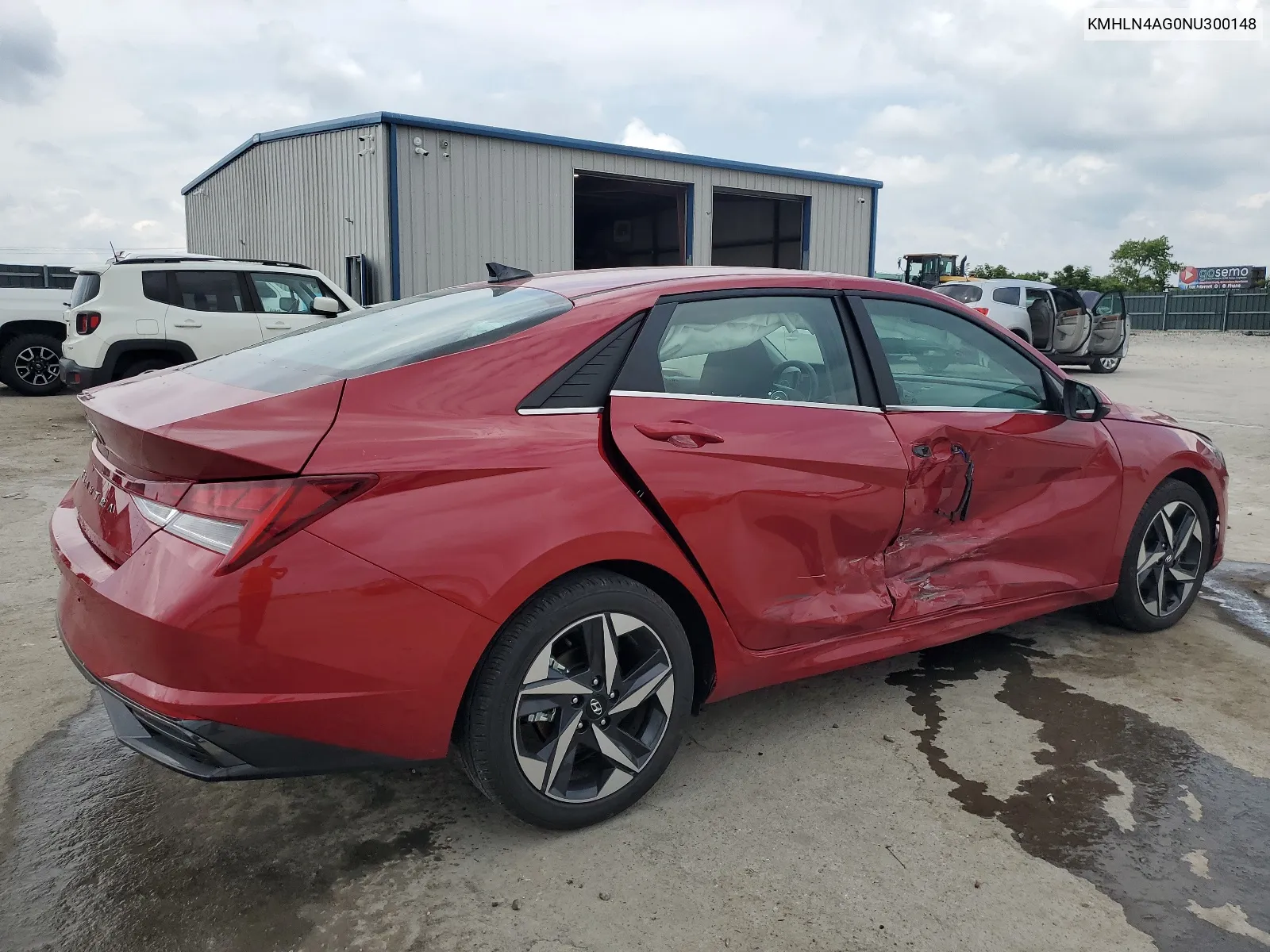 KMHLN4AG0NU300148 2022 Hyundai Elantra Sel