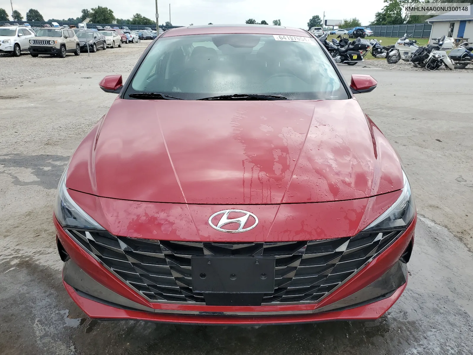 KMHLN4AG0NU300148 2022 Hyundai Elantra Sel