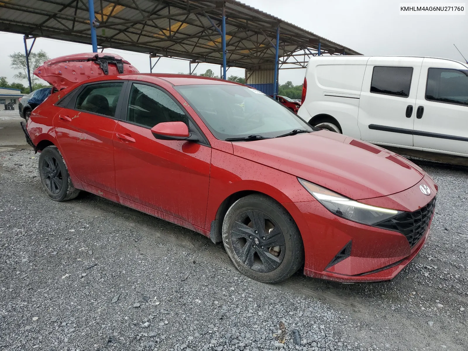 KMHLM4AG6NU271760 2022 Hyundai Elantra Sel