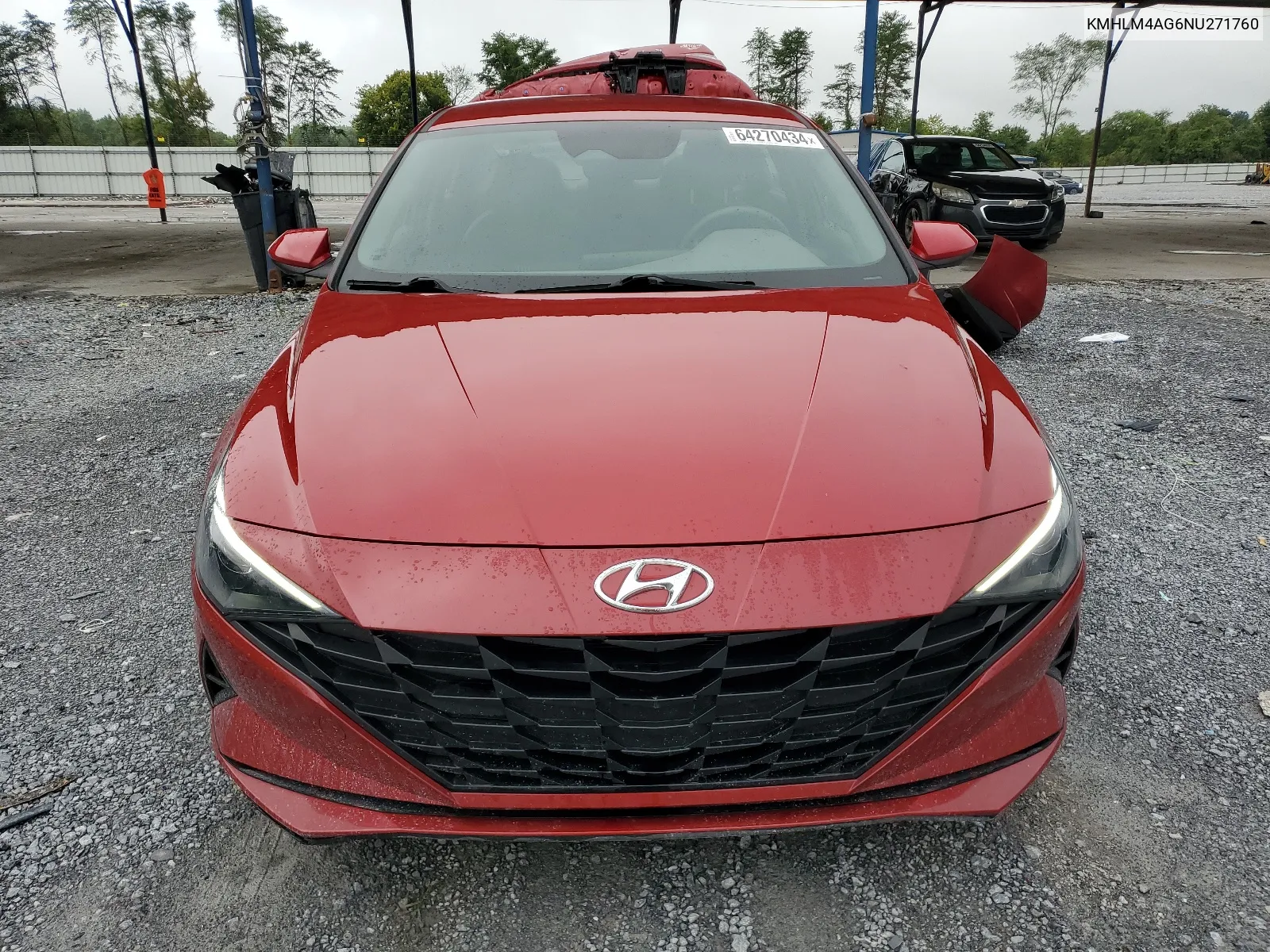 KMHLM4AG6NU271760 2022 Hyundai Elantra Sel