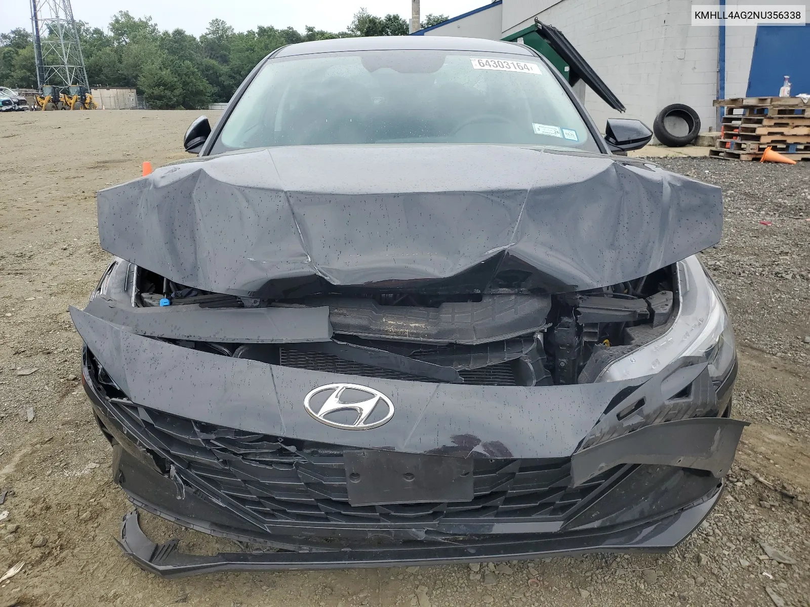 KMHLL4AG2NU356338 2022 Hyundai Elantra Se