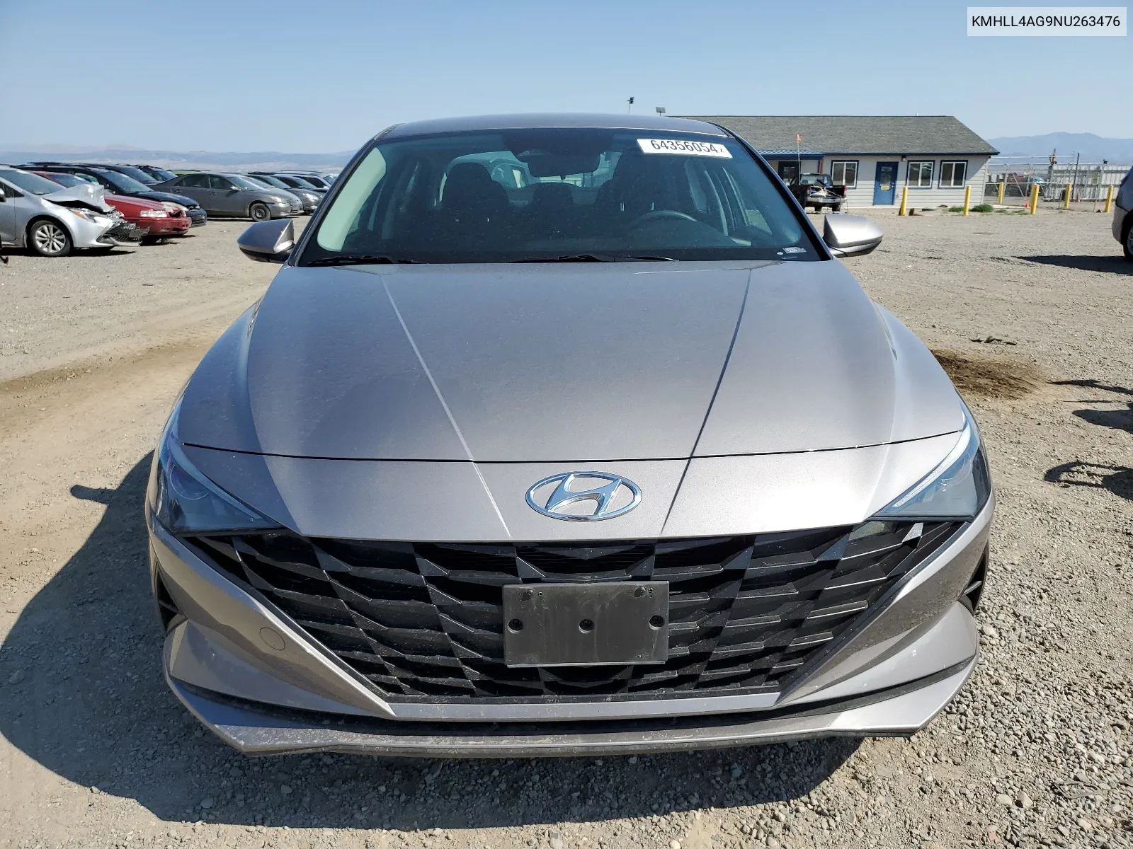 2022 Hyundai Elantra Se VIN: KMHLL4AG9NU263476 Lot: 64356054