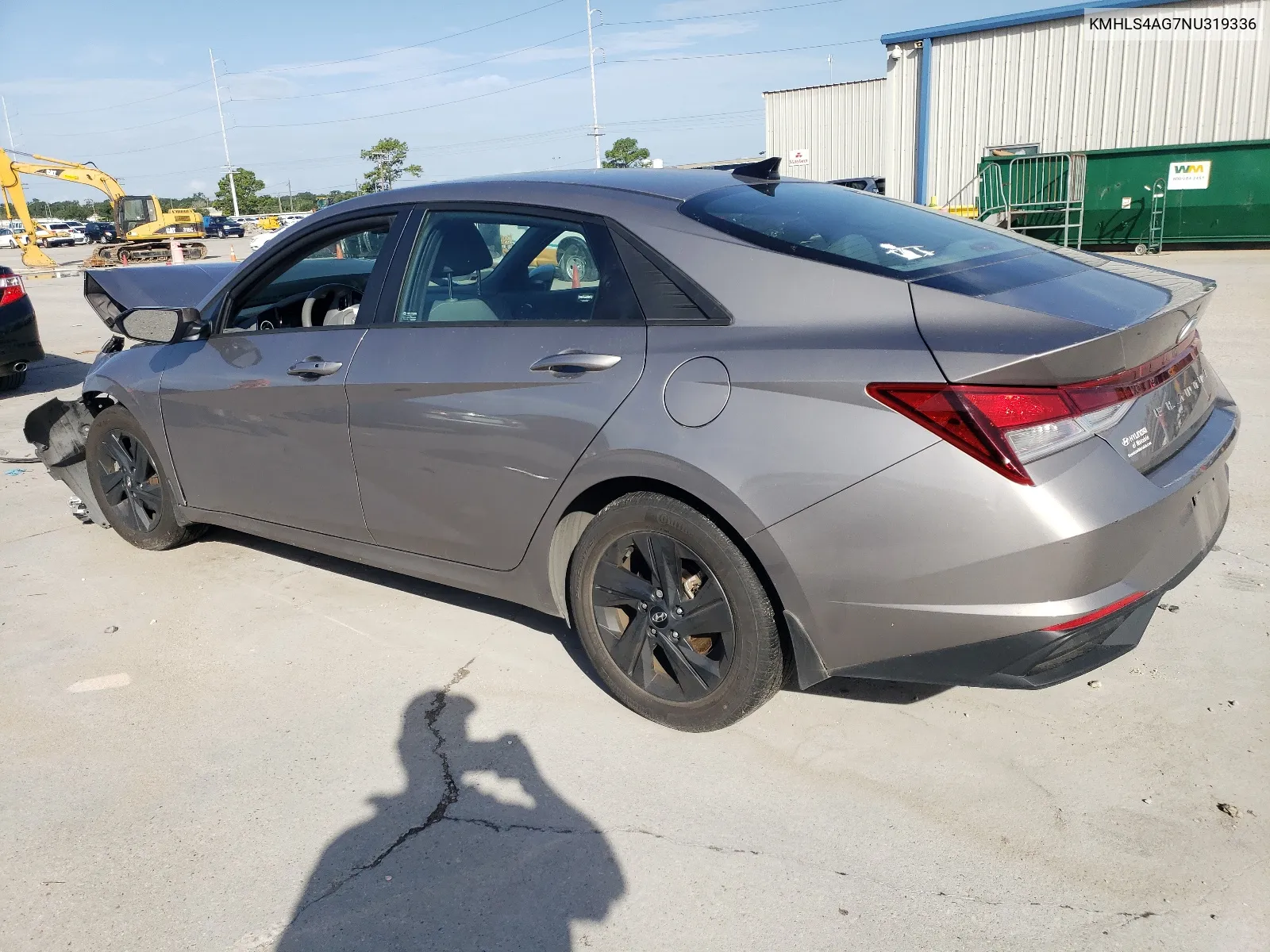 2022 Hyundai Elantra Sel VIN: KMHLS4AG7NU319336 Lot: 64584544