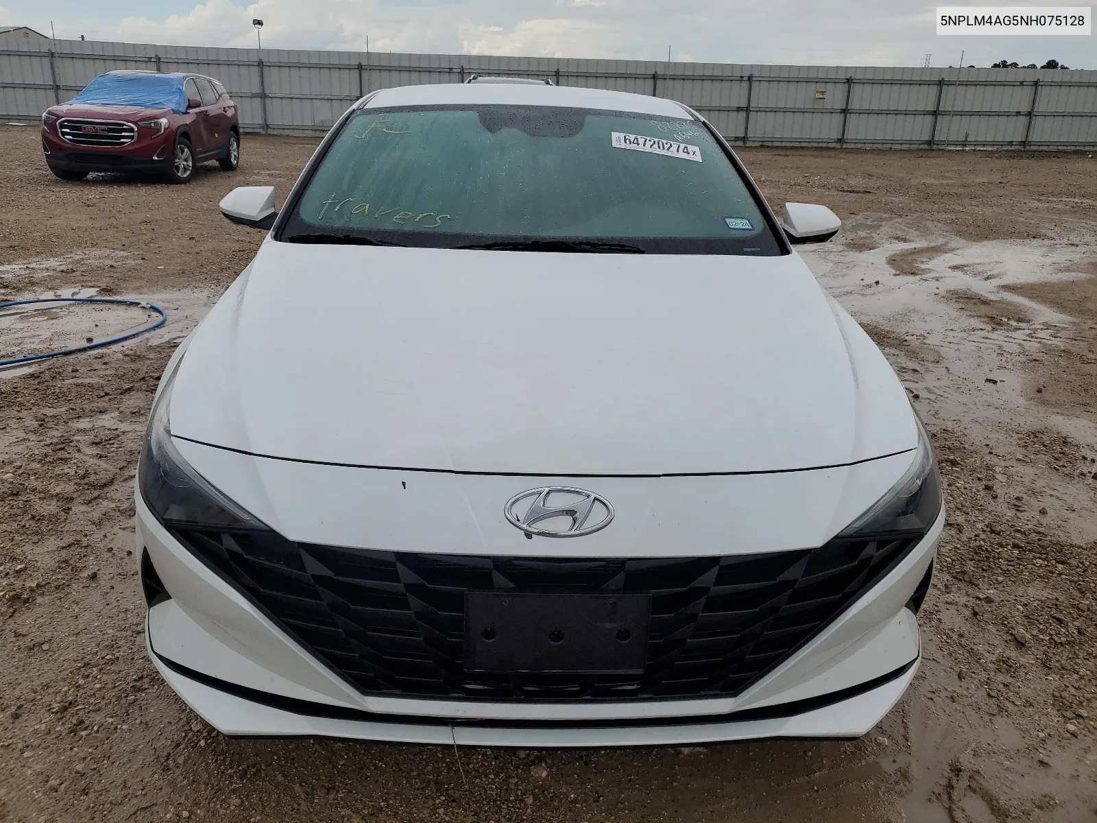 2022 Hyundai Elantra Sel VIN: 5NPLM4AG5NH075128 Lot: 64720274