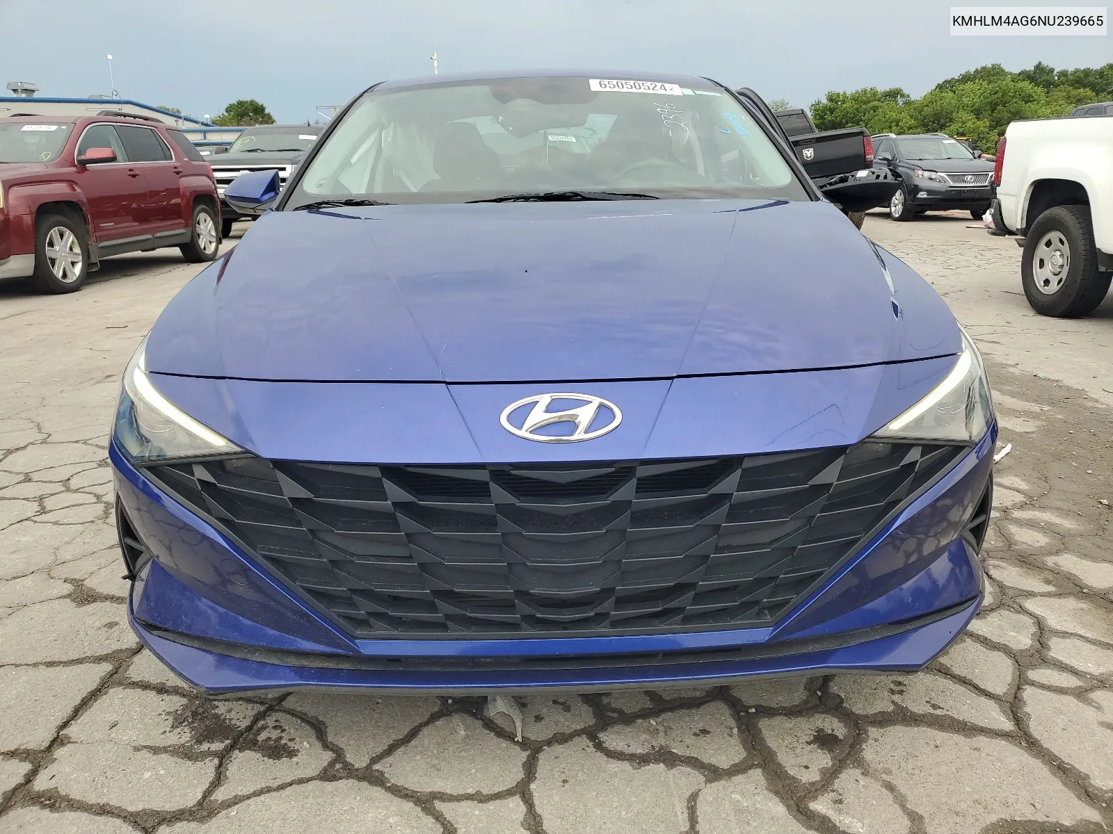 2022 Hyundai Elantra Sel VIN: KMHLM4AG6NU239665 Lot: 65050524