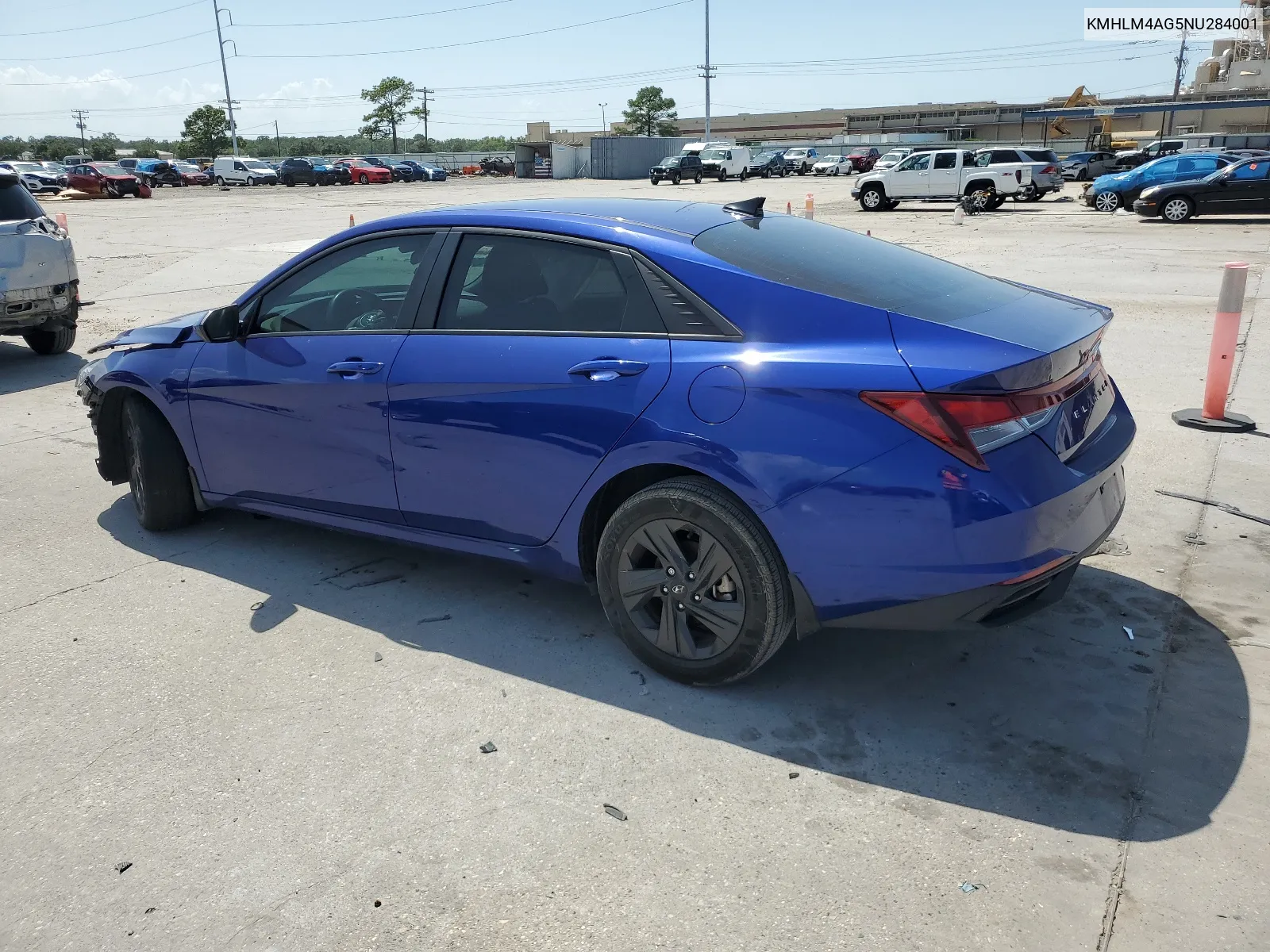 2022 Hyundai Elantra Sel VIN: KMHLM4AG5NU284001 Lot: 65260054