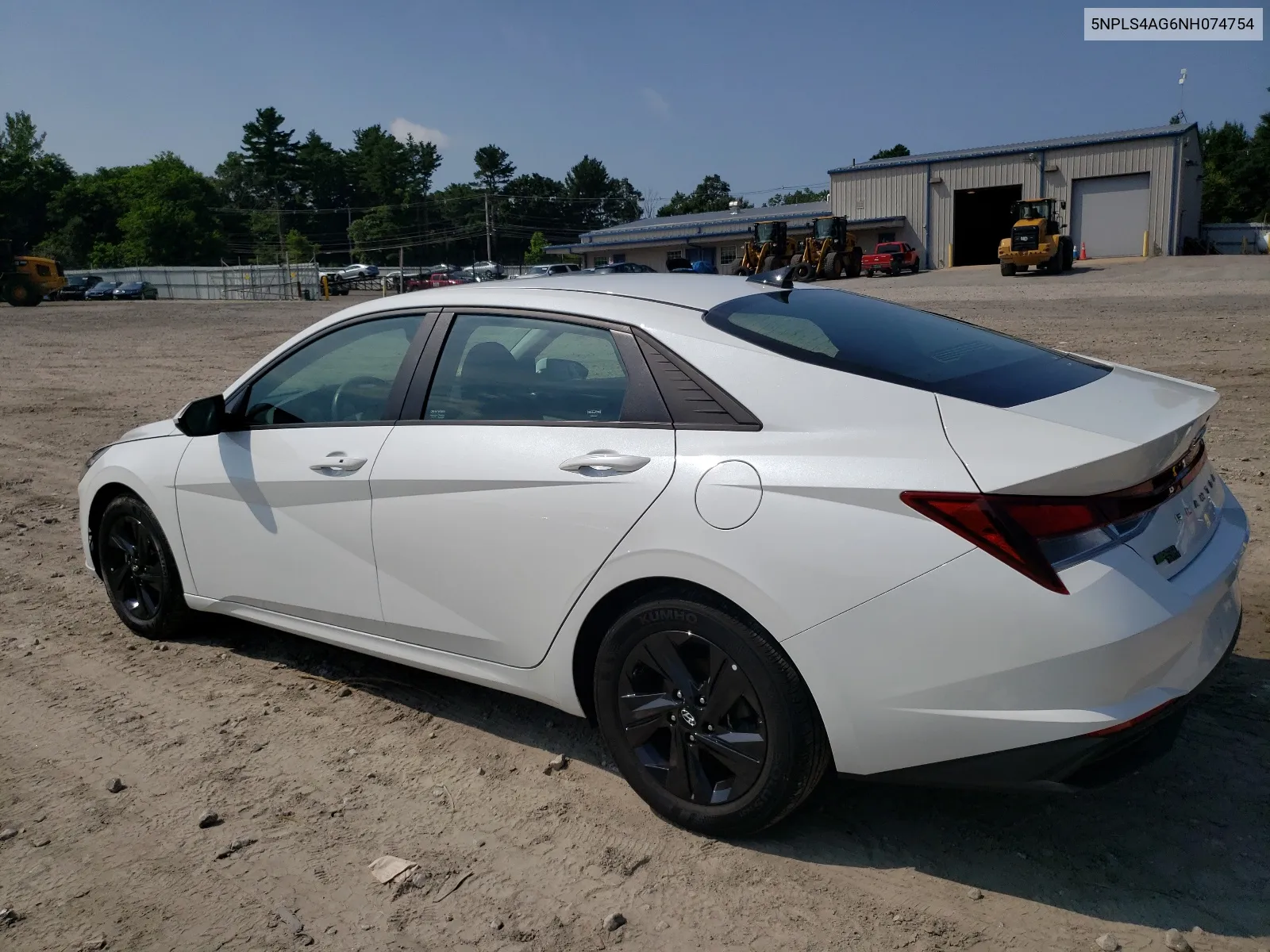 2022 Hyundai Elantra Sel VIN: 5NPLS4AG6NH074754 Lot: 65529544