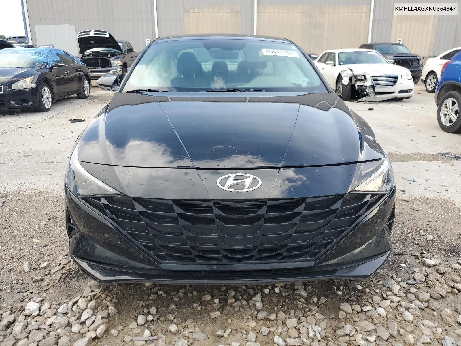 2022 Hyundai Elantra Se VIN: KMHLL4AGXNU364347 Lot: 65641154