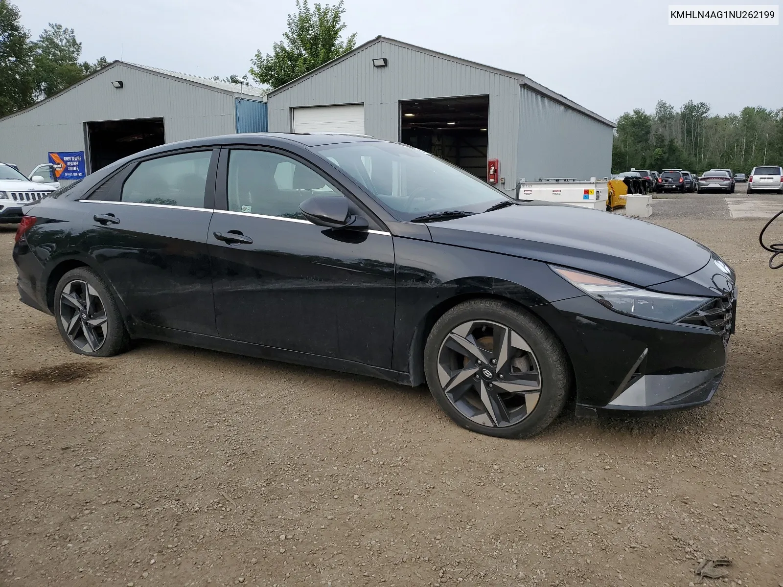 2022 Hyundai Elantra Sel VIN: KMHLN4AG1NU262199 Lot: 65773664