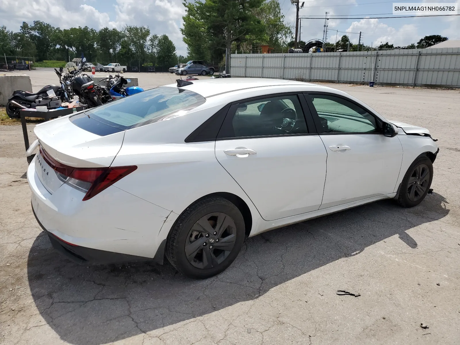 5NPLM4AG1NH066782 2022 Hyundai Elantra Sel