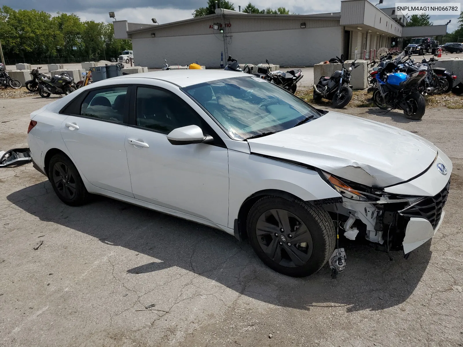 2022 Hyundai Elantra Sel VIN: 5NPLM4AG1NH066782 Lot: 65888944