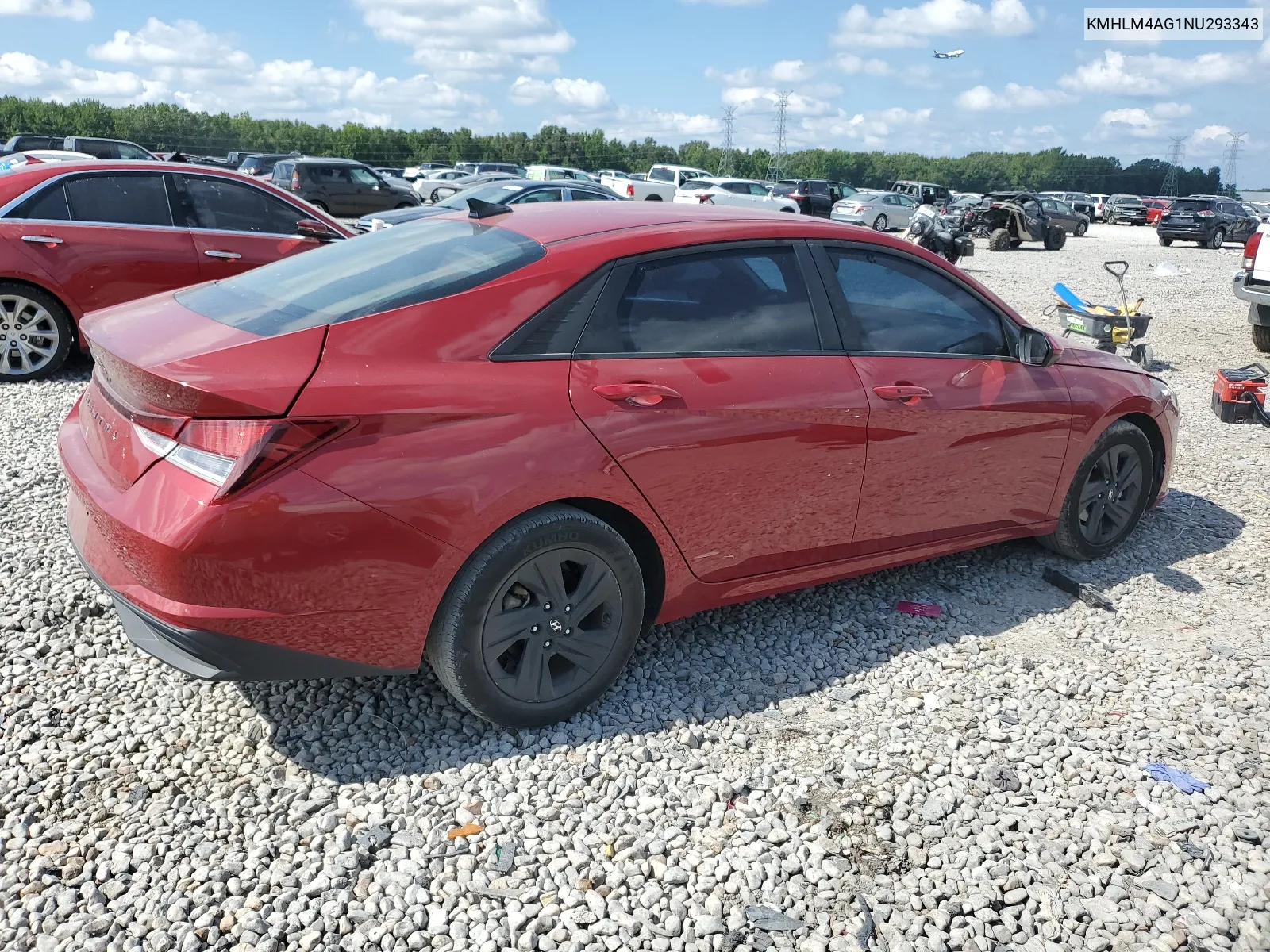 KMHLM4AG1NU293343 2022 Hyundai Elantra Sel