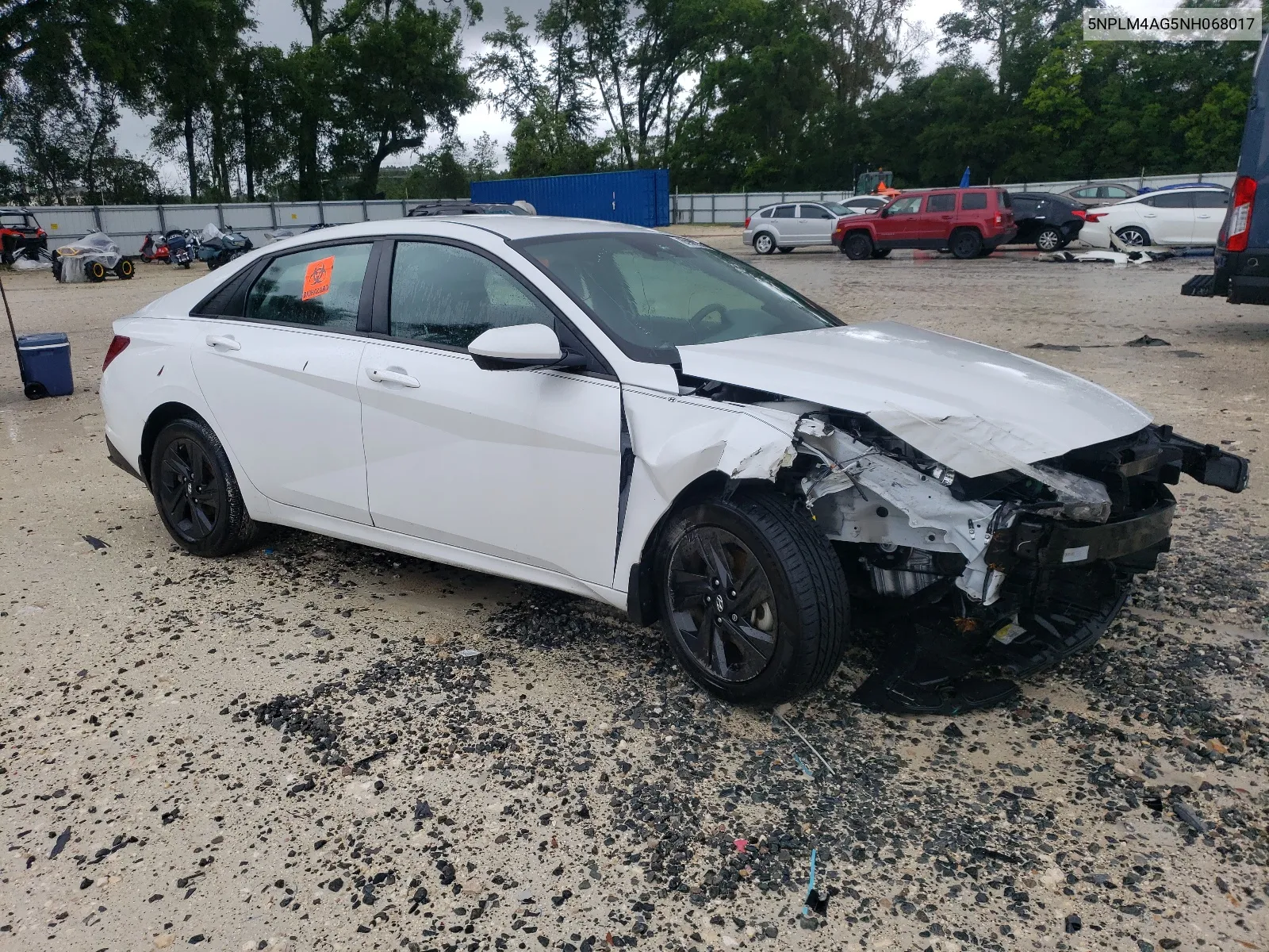 5NPLM4AG5NH068017 2022 Hyundai Elantra Sel