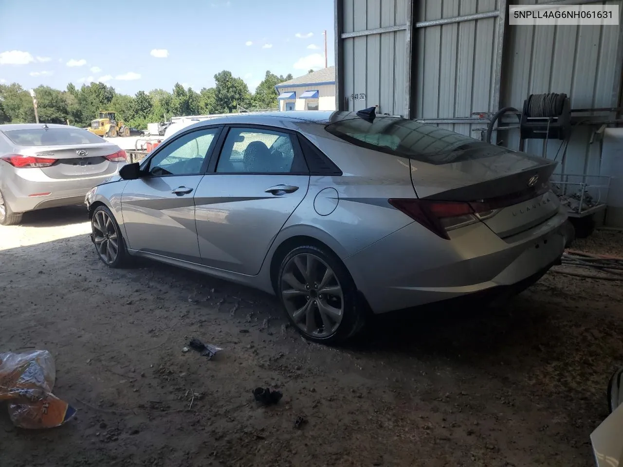 5NPLL4AG6NH061631 2022 Hyundai Elantra Se