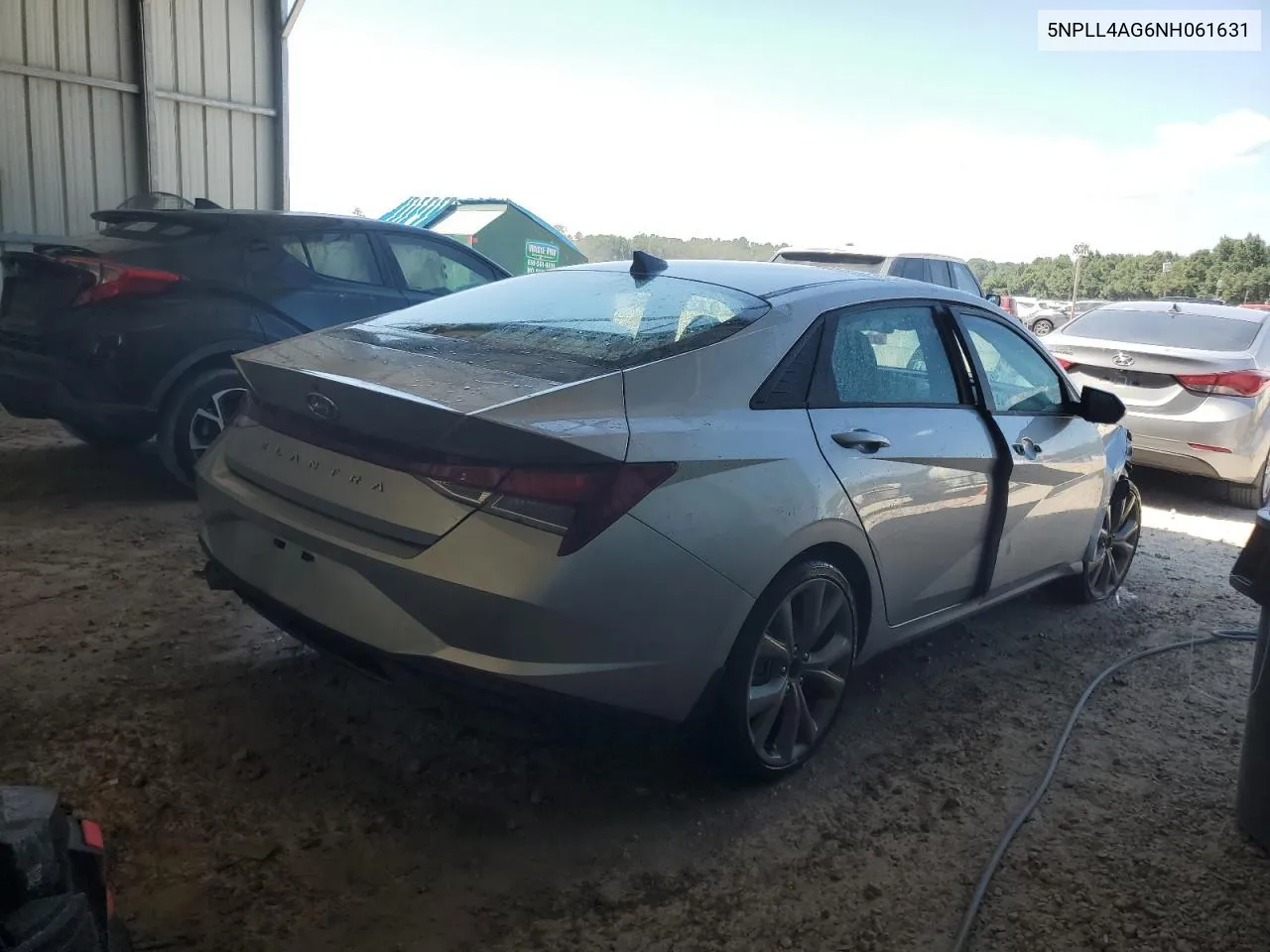 2022 Hyundai Elantra Se VIN: 5NPLL4AG6NH061631 Lot: 66756844