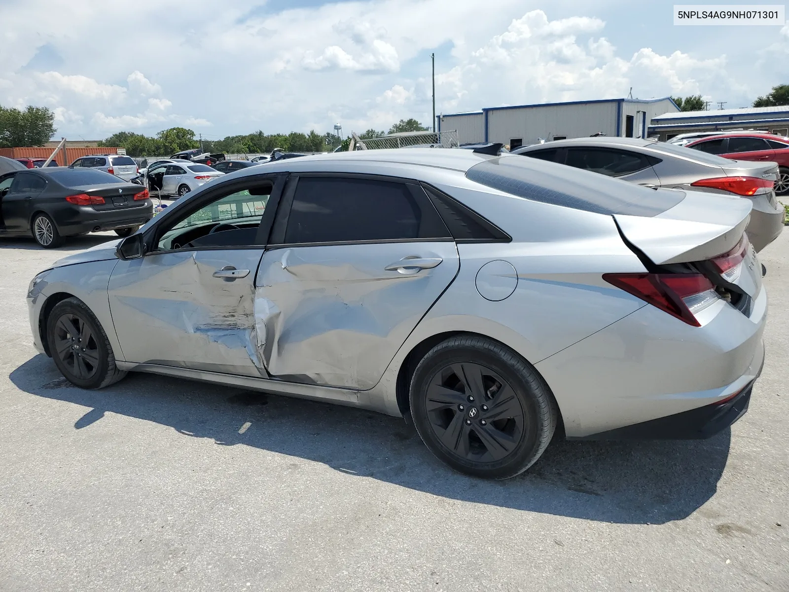 2022 Hyundai Elantra Sel VIN: 5NPLS4AG9NH071301 Lot: 66906224