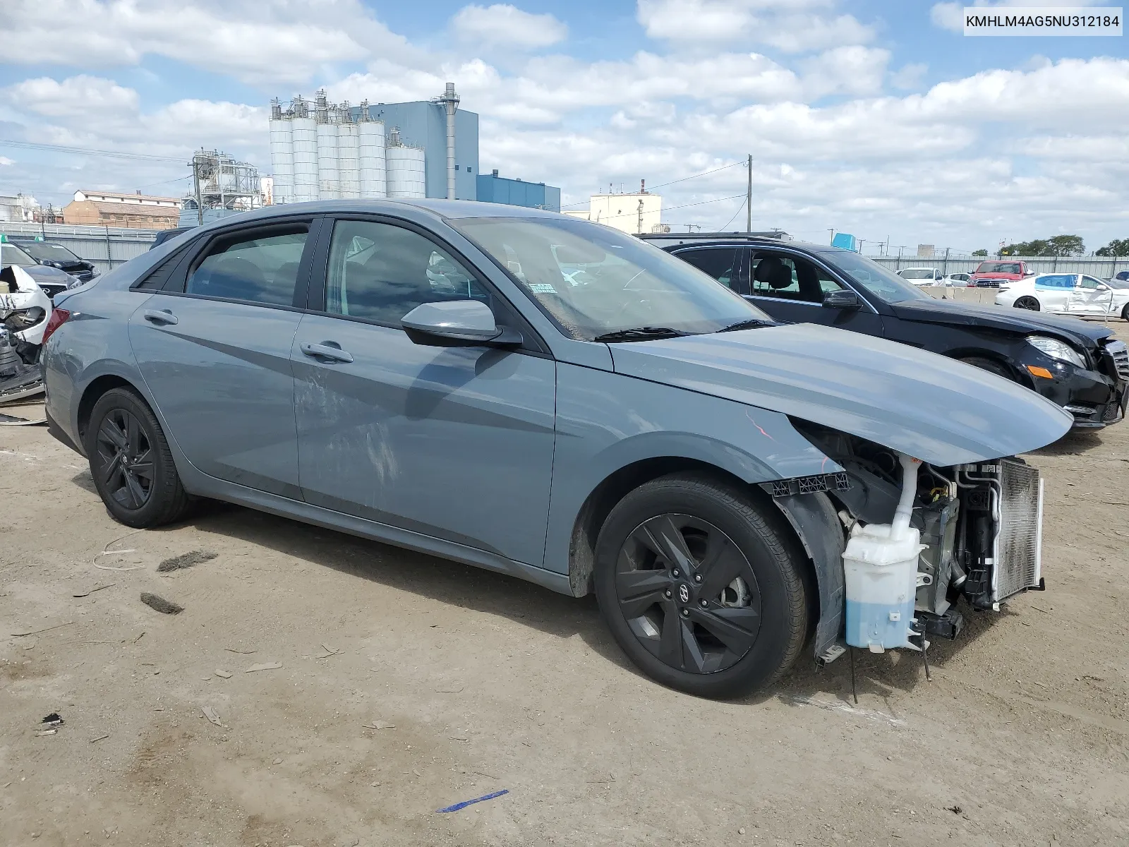 KMHLM4AG5NU312184 2022 Hyundai Elantra Sel