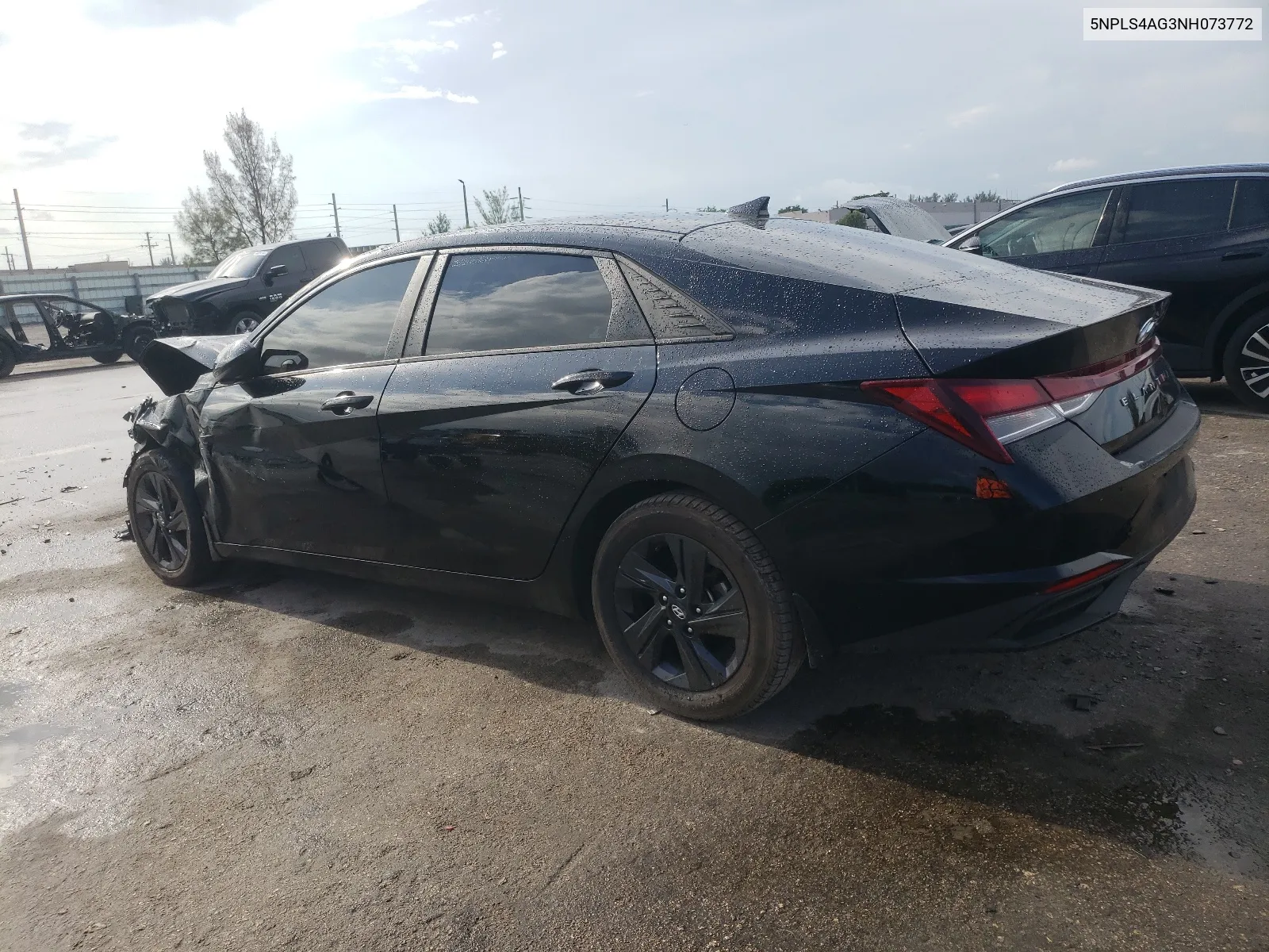 2022 Hyundai Elantra Sel VIN: 5NPLS4AG3NH073772 Lot: 67564474