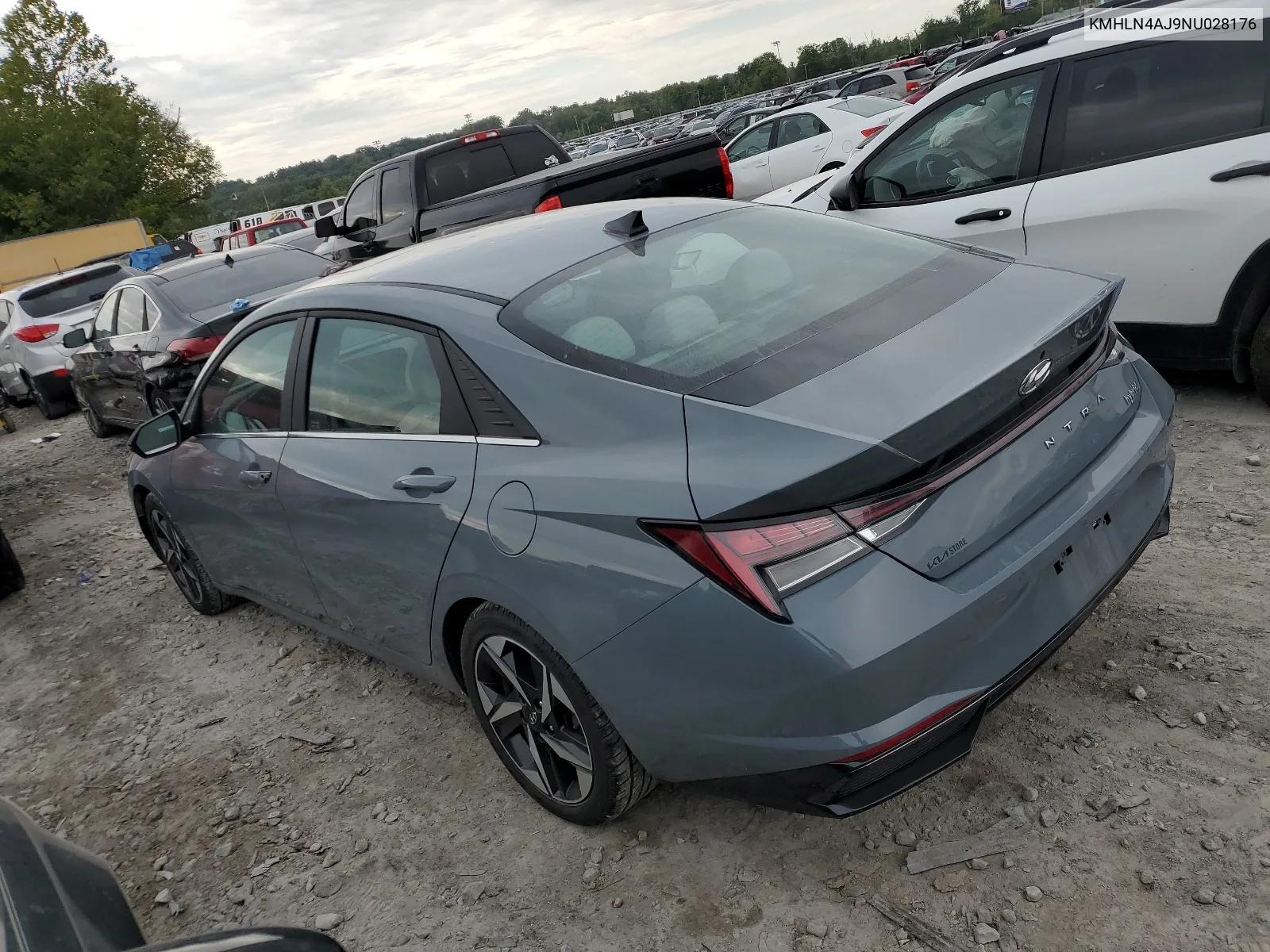 2022 Hyundai Elantra Limited VIN: KMHLN4AJ9NU028176 Lot: 67631214