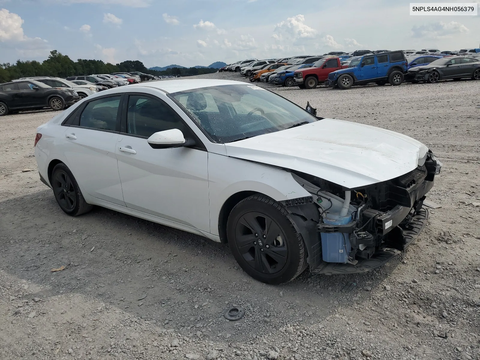 5NPLS4AG4NH056379 2022 Hyundai Elantra Sel