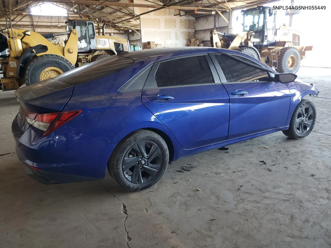 2022 Hyundai Elantra Sel VIN: 5NPLS4AG5NH055449 Lot: 67753904