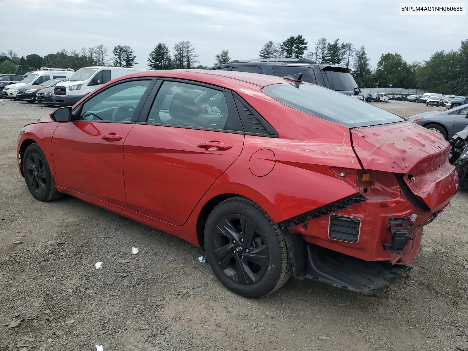 5NPLM4AG1NH060688 2022 Hyundai Elantra Sel