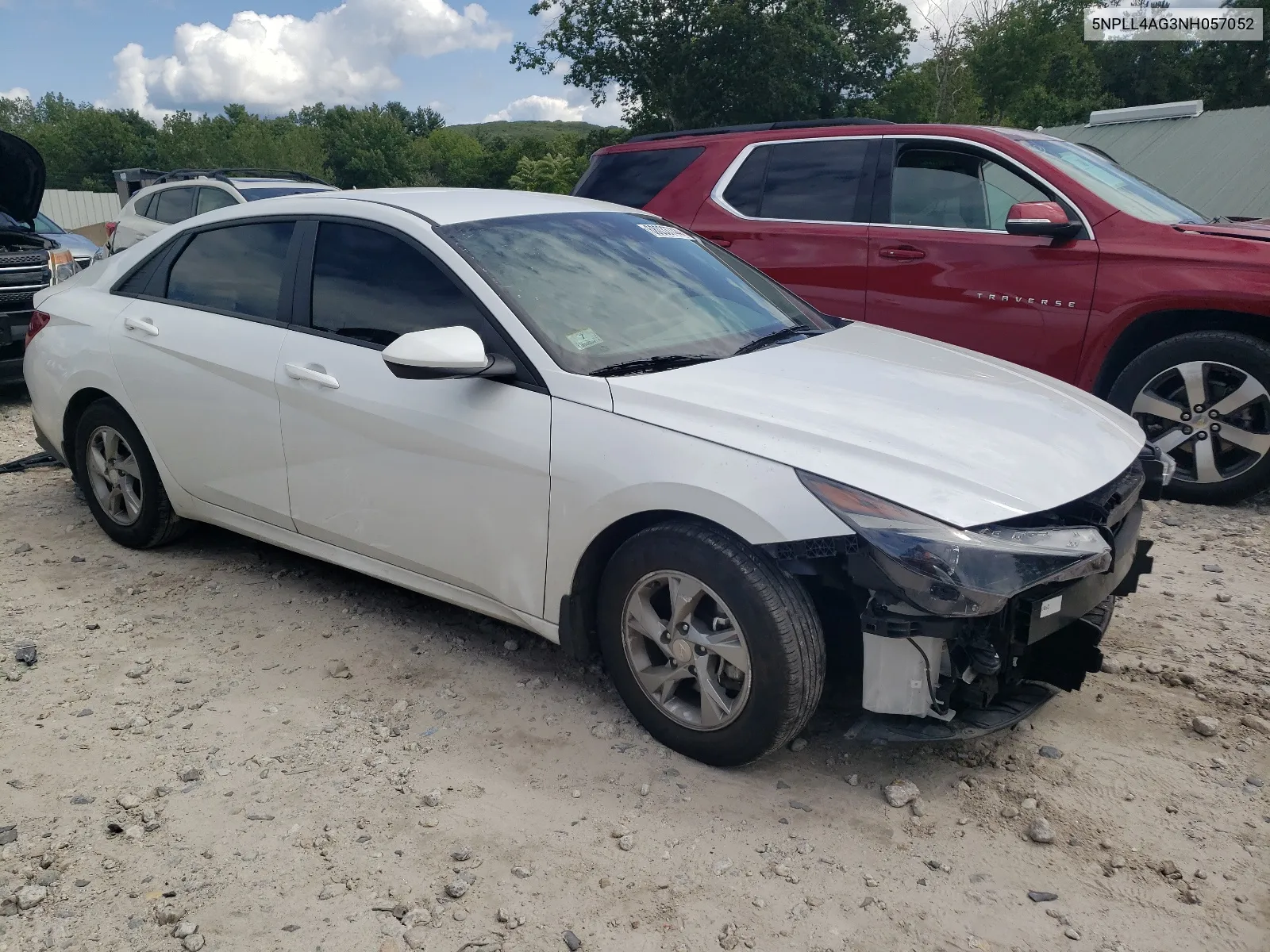 5NPLL4AG3NH057052 2022 Hyundai Elantra Se