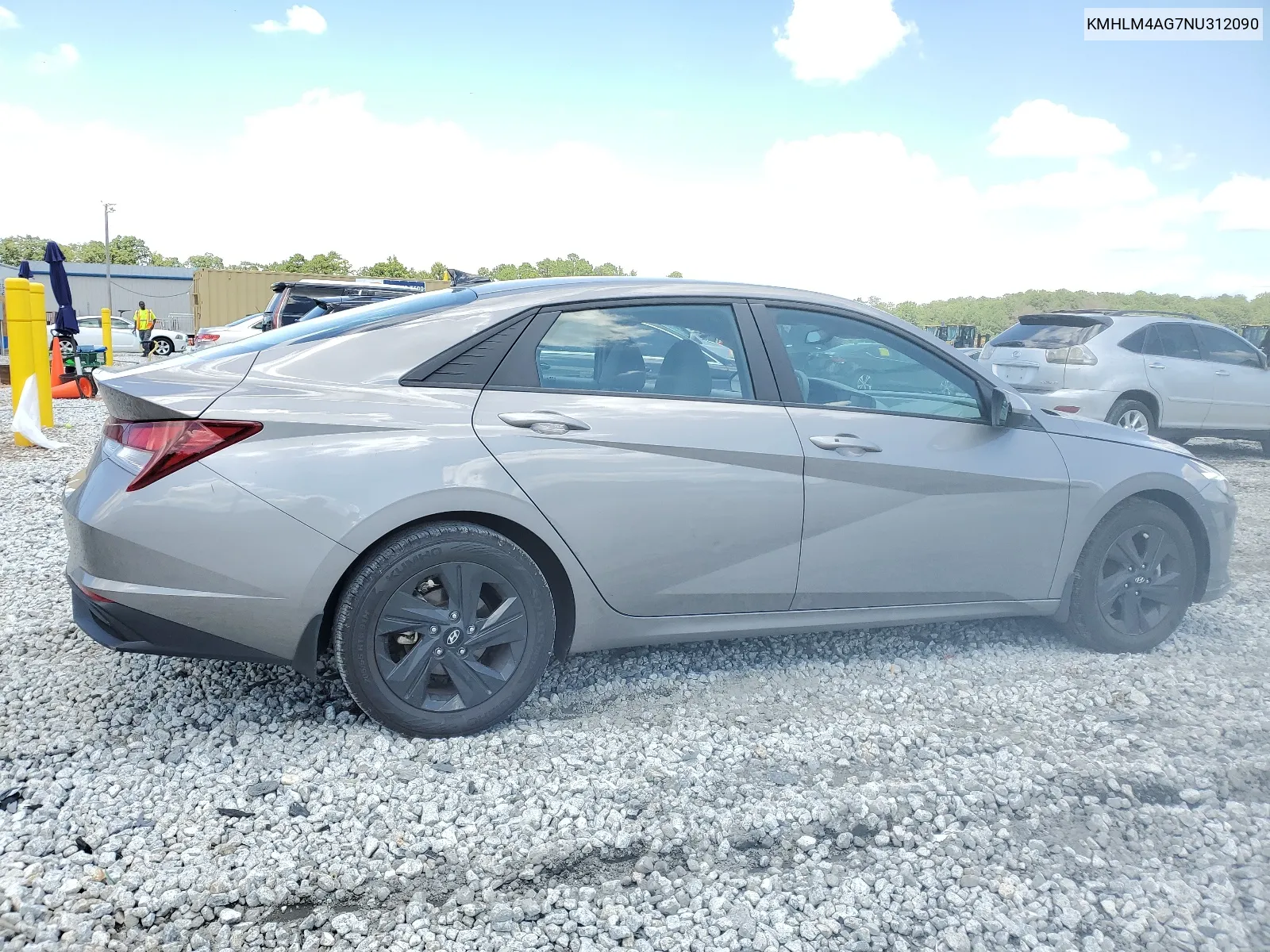 KMHLM4AG7NU312090 2022 Hyundai Elantra Sel