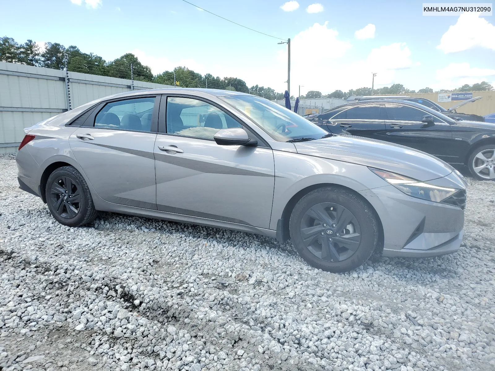 KMHLM4AG7NU312090 2022 Hyundai Elantra Sel