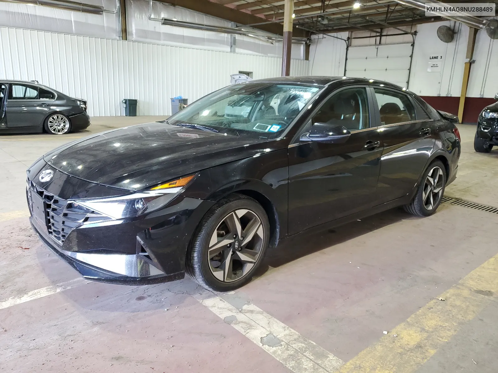 2022 Hyundai Elantra Sel VIN: KMHLN4AG8NU288489 Lot: 68110934