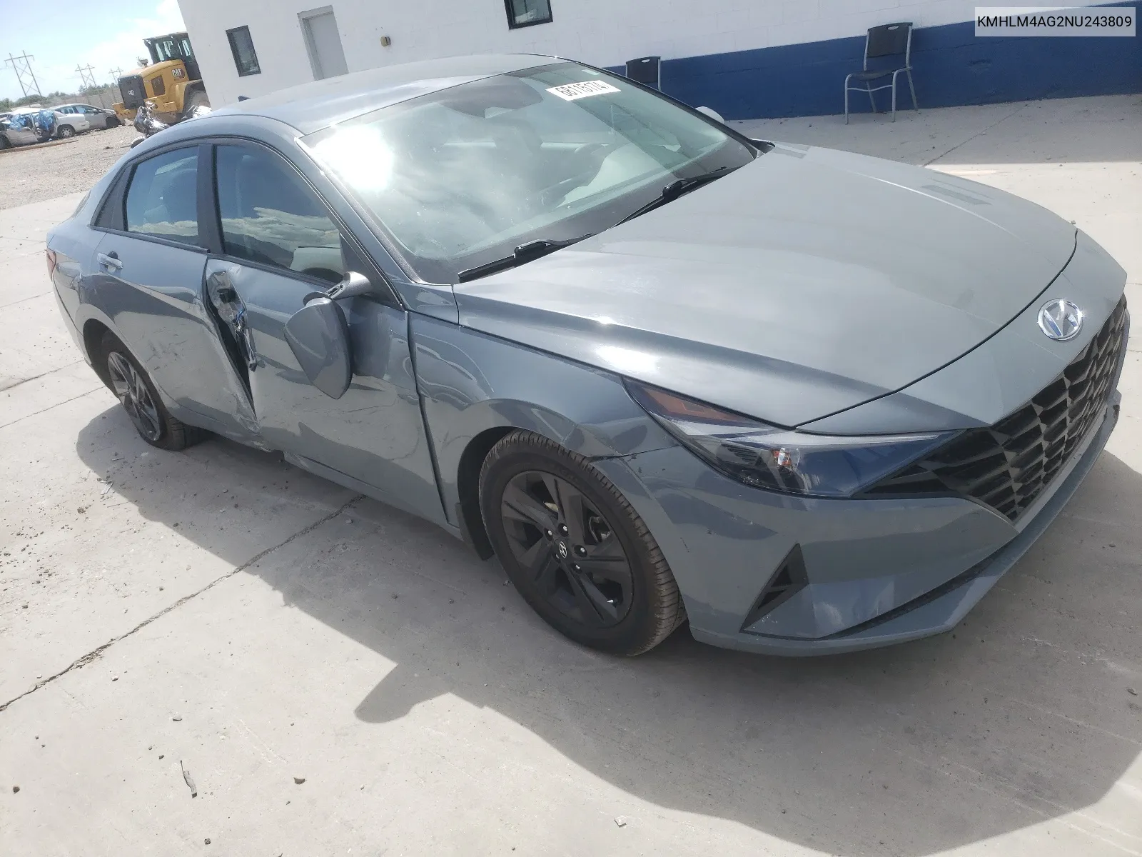 2022 Hyundai Elantra Sel VIN: KMHLM4AG2NU243809 Lot: 68115174