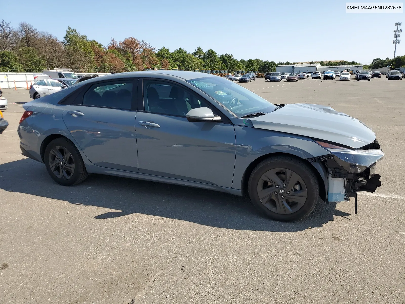 KMHLM4AG6NU282578 2022 Hyundai Elantra Sel