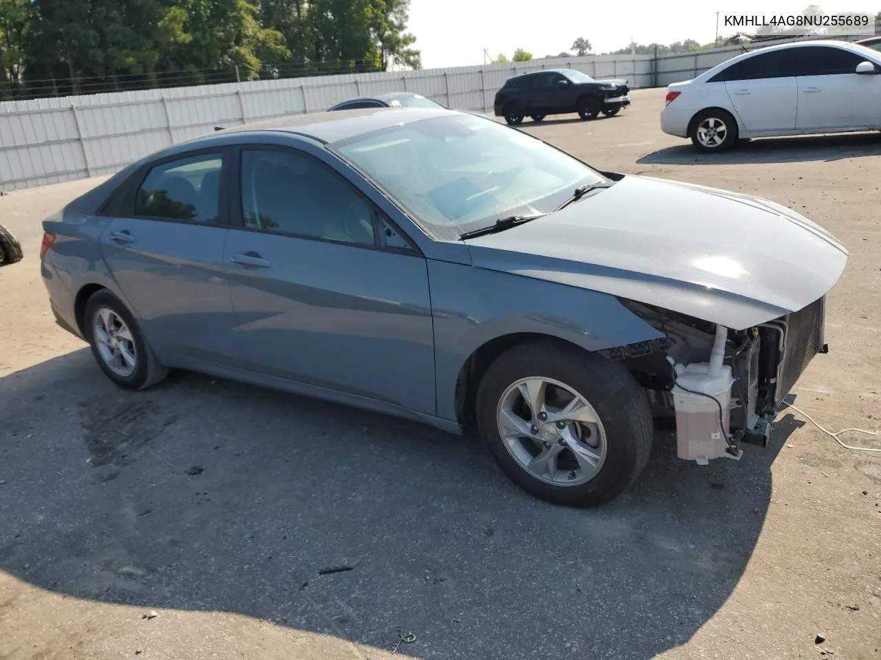 2022 Hyundai Elantra Se VIN: KMHLL4AG8NU255689 Lot: 68346584