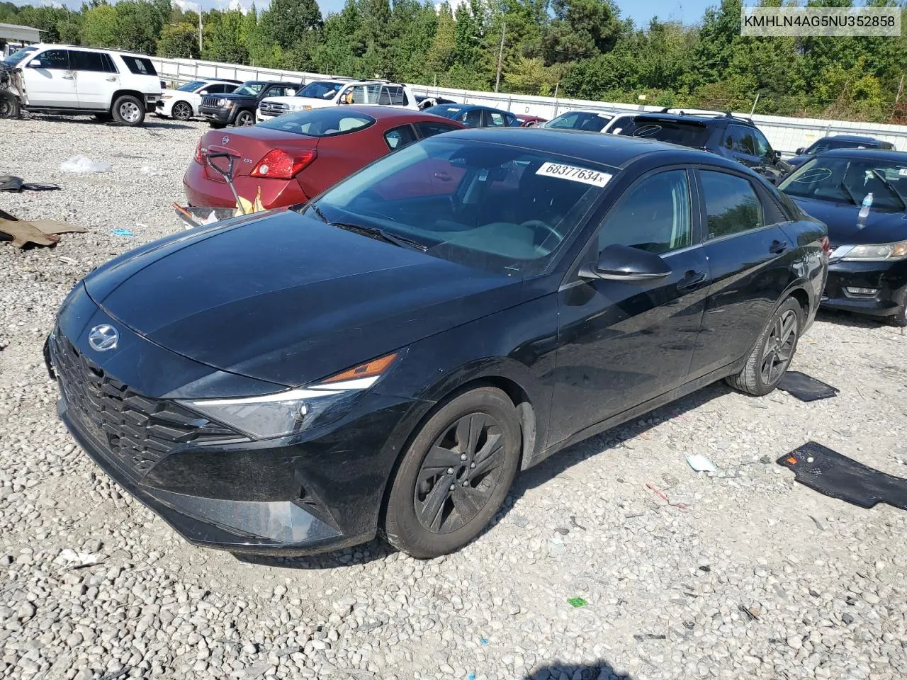 KMHLN4AG5NU352858 2022 Hyundai Elantra Sel