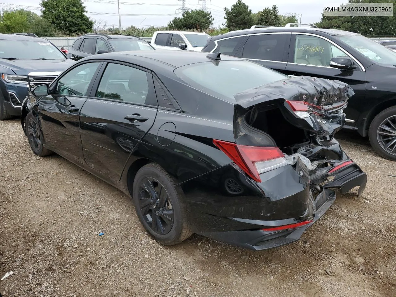 2022 Hyundai Elantra Sel VIN: KMHLM4AGXNU325965 Lot: 68566394