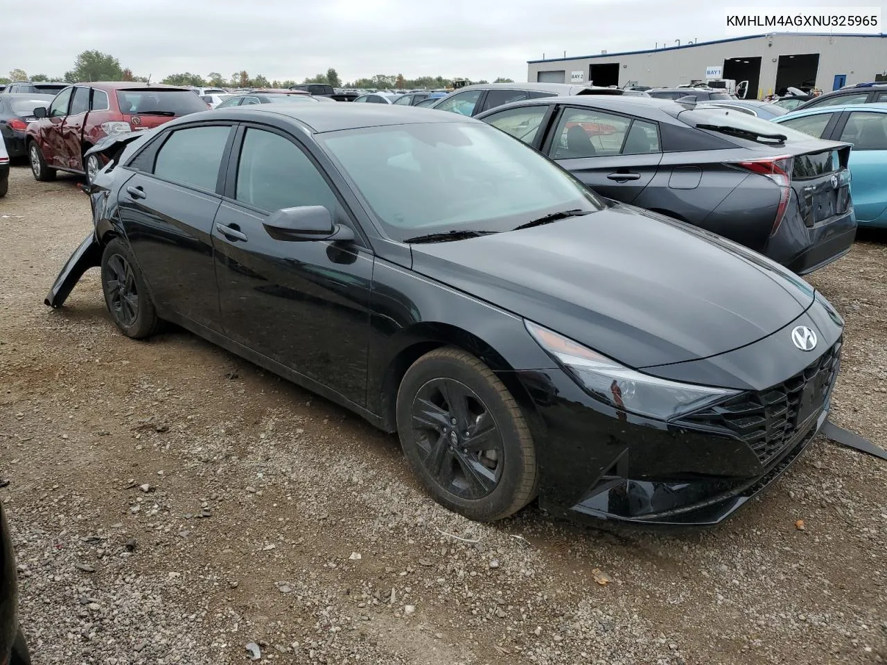 2022 Hyundai Elantra Sel VIN: KMHLM4AGXNU325965 Lot: 68566394