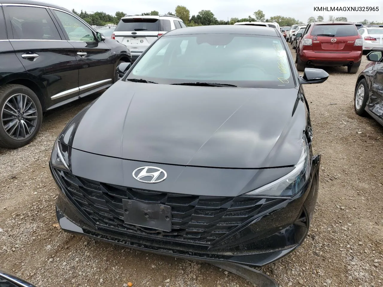 2022 Hyundai Elantra Sel VIN: KMHLM4AGXNU325965 Lot: 68566394