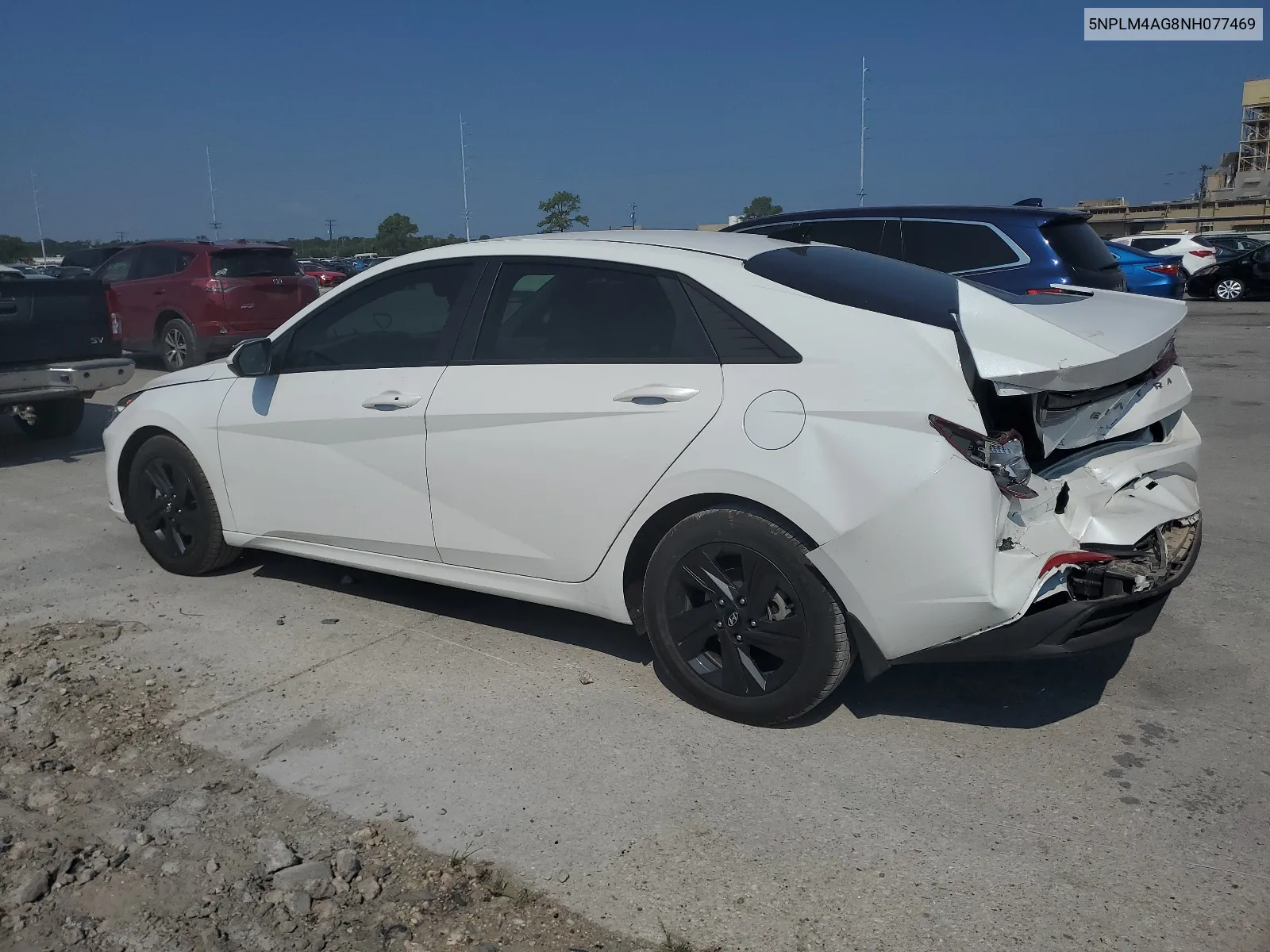 2022 Hyundai Elantra Sel VIN: 5NPLM4AG8NH077469 Lot: 68666454