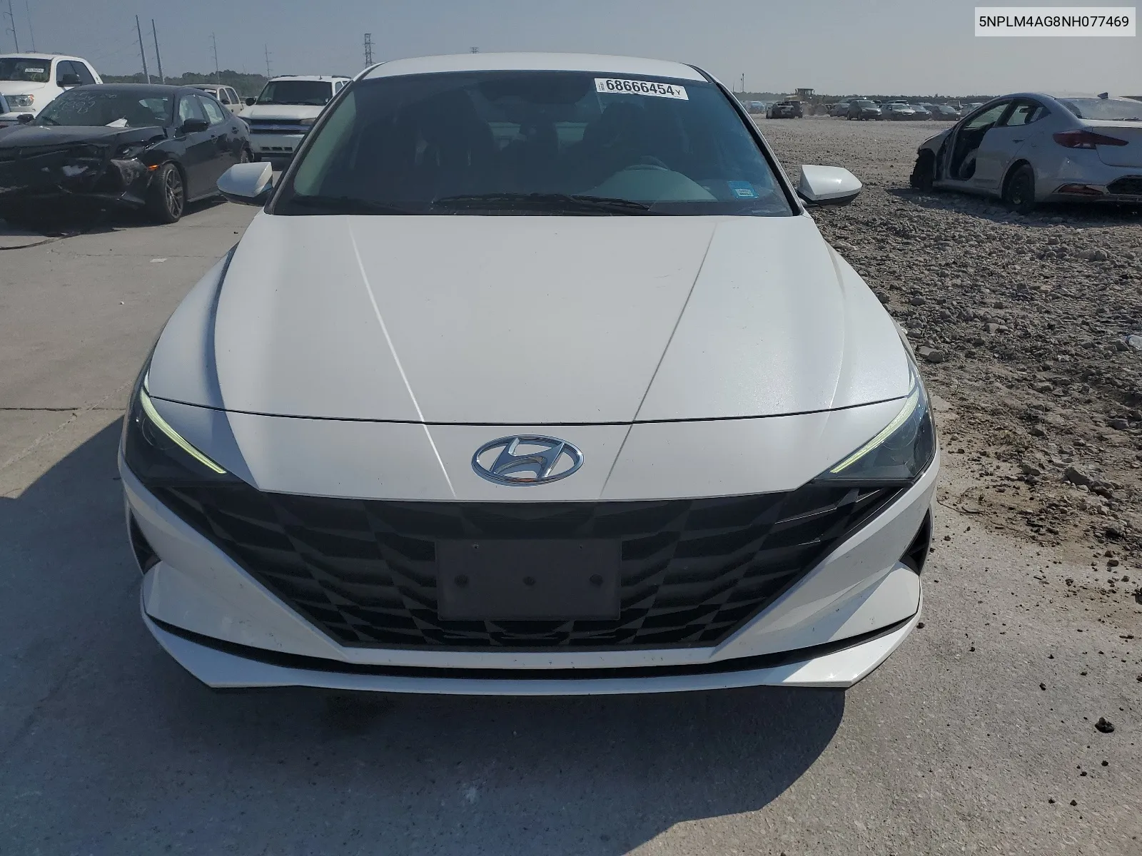 5NPLM4AG8NH077469 2022 Hyundai Elantra Sel