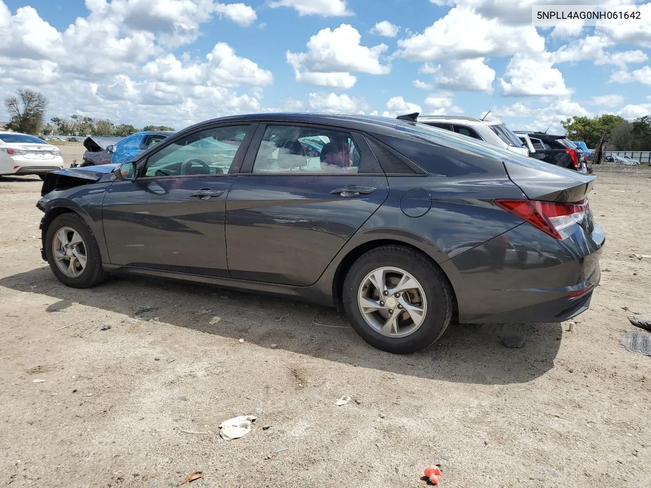 5NPLL4AG0NH061642 2022 Hyundai Elantra Se