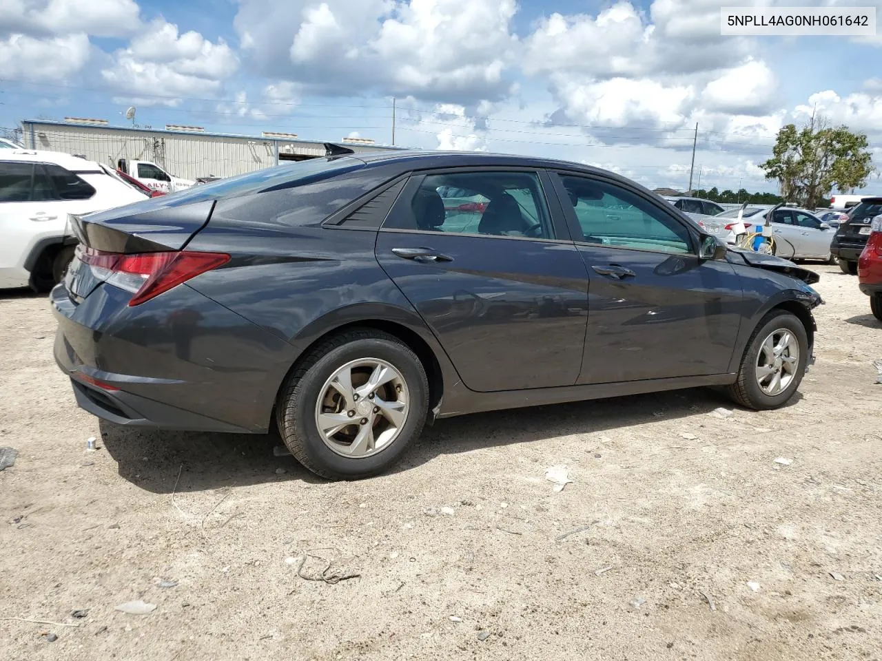 2022 Hyundai Elantra Se VIN: 5NPLL4AG0NH061642 Lot: 69676854