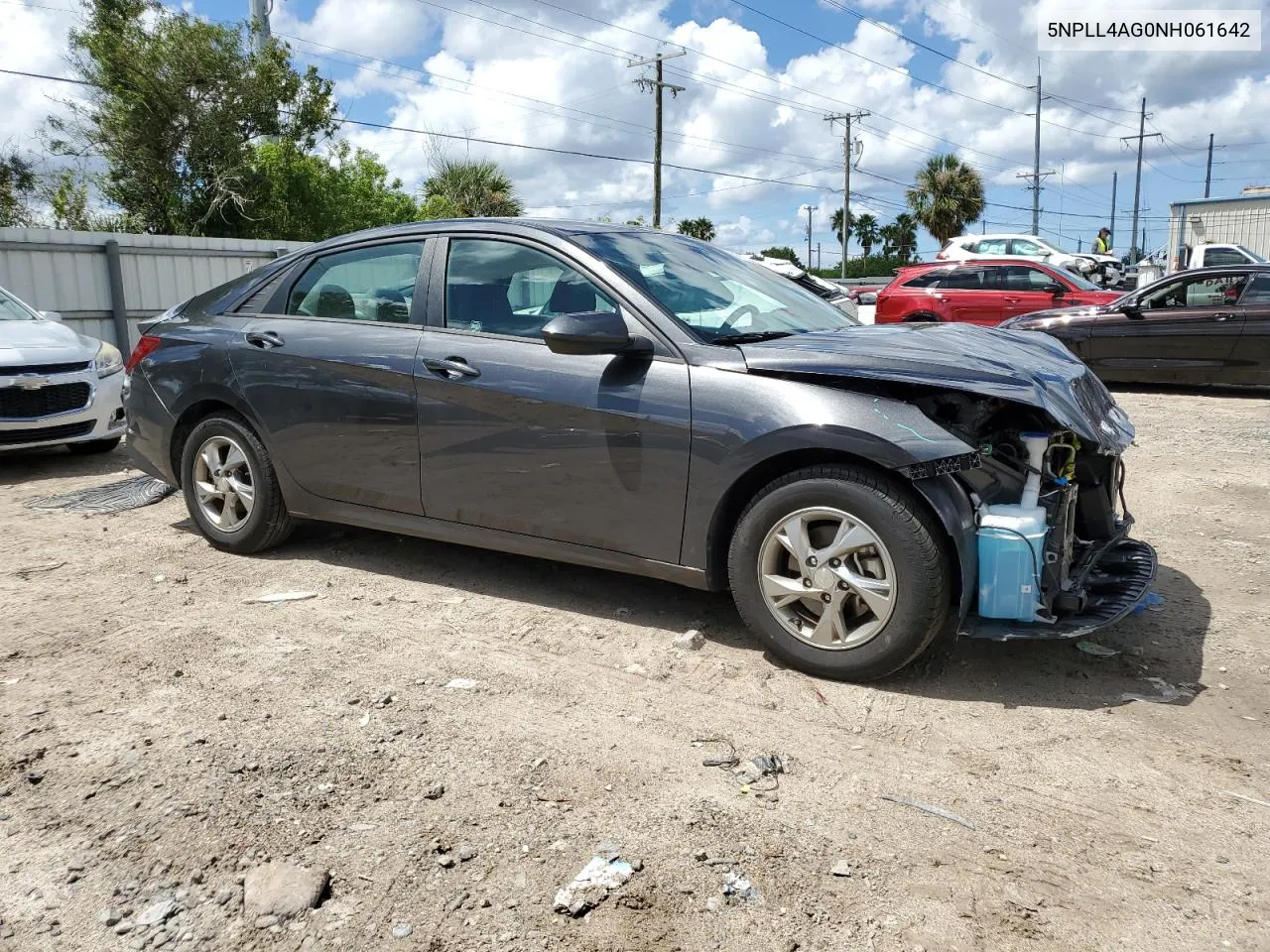 2022 Hyundai Elantra Se VIN: 5NPLL4AG0NH061642 Lot: 69676854