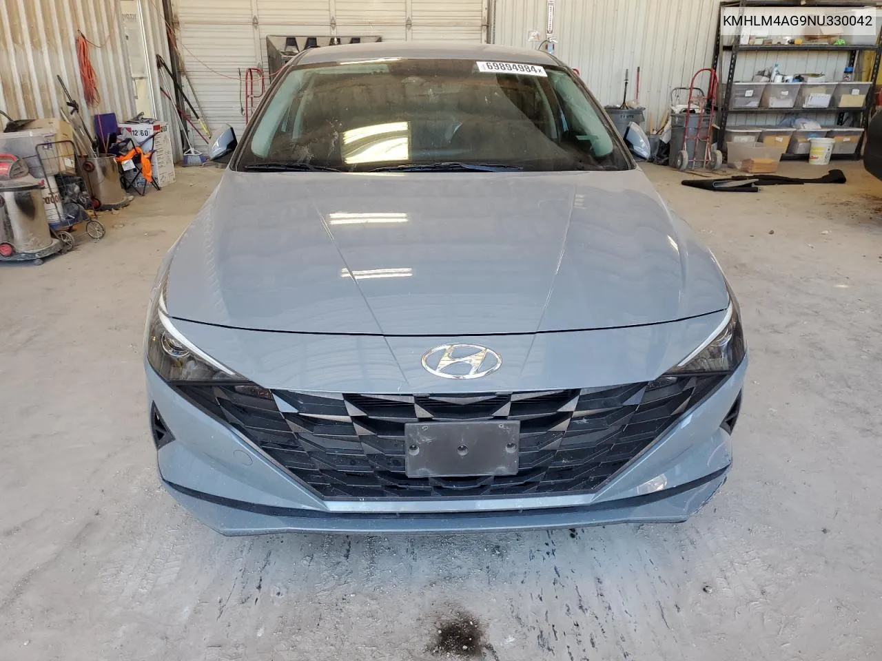 2022 Hyundai Elantra Sel VIN: KMHLM4AG9NU330042 Lot: 69894984