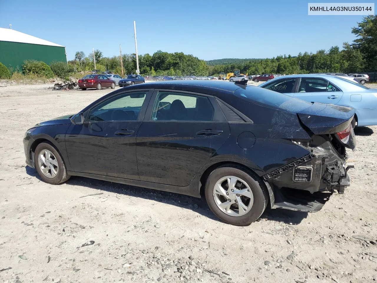 KMHLL4AG3NU350144 2022 Hyundai Elantra Se