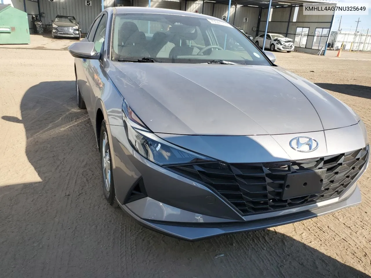 2022 Hyundai Elantra Se VIN: KMHLL4AG7NU325649 Lot: 70041714