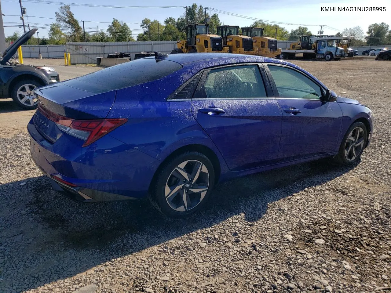 2022 Hyundai Elantra Sel VIN: KMHLN4AG1NU288995 Lot: 70250584