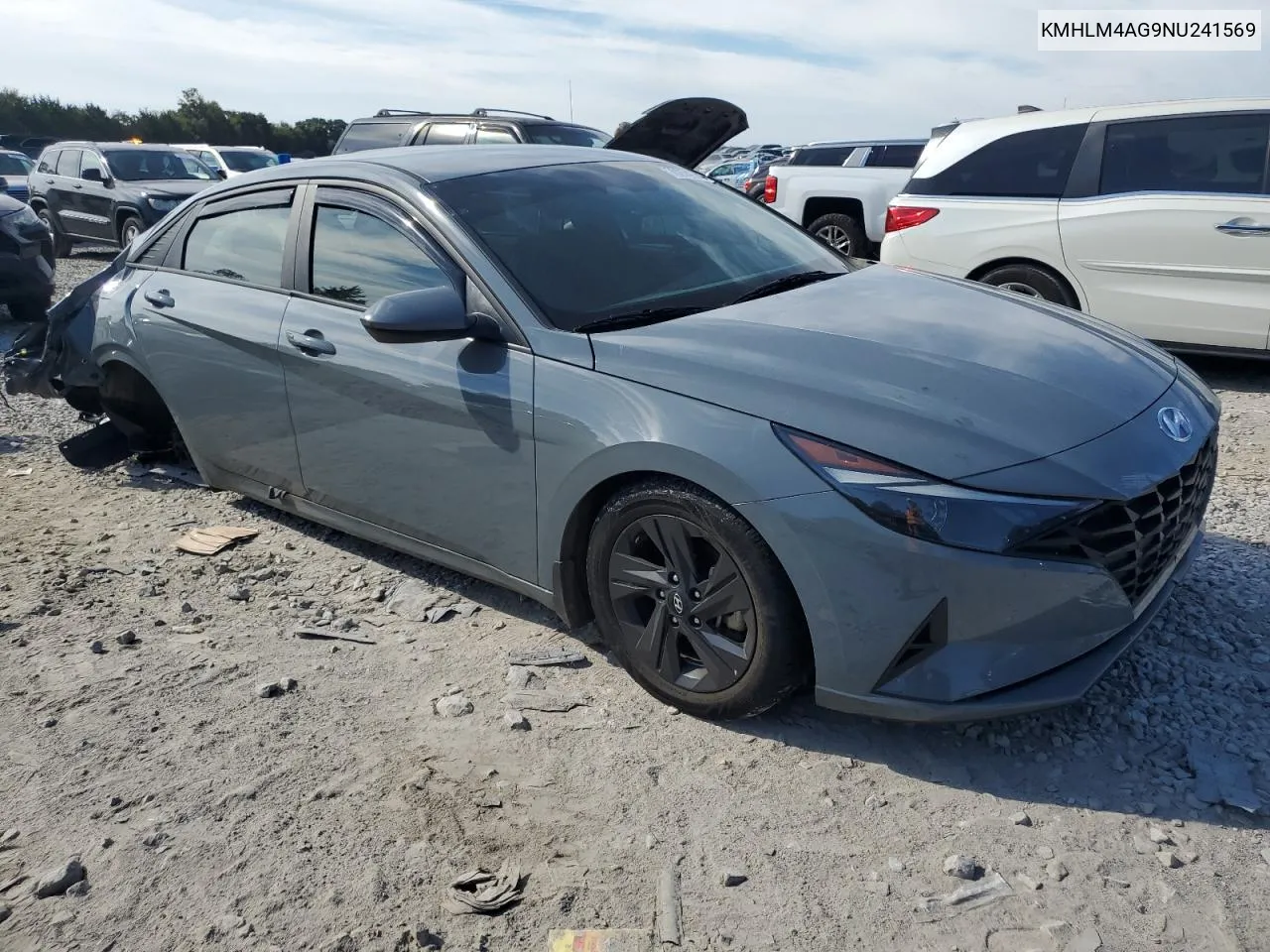 2022 Hyundai Elantra Sel VIN: KMHLM4AG9NU241569 Lot: 70274974