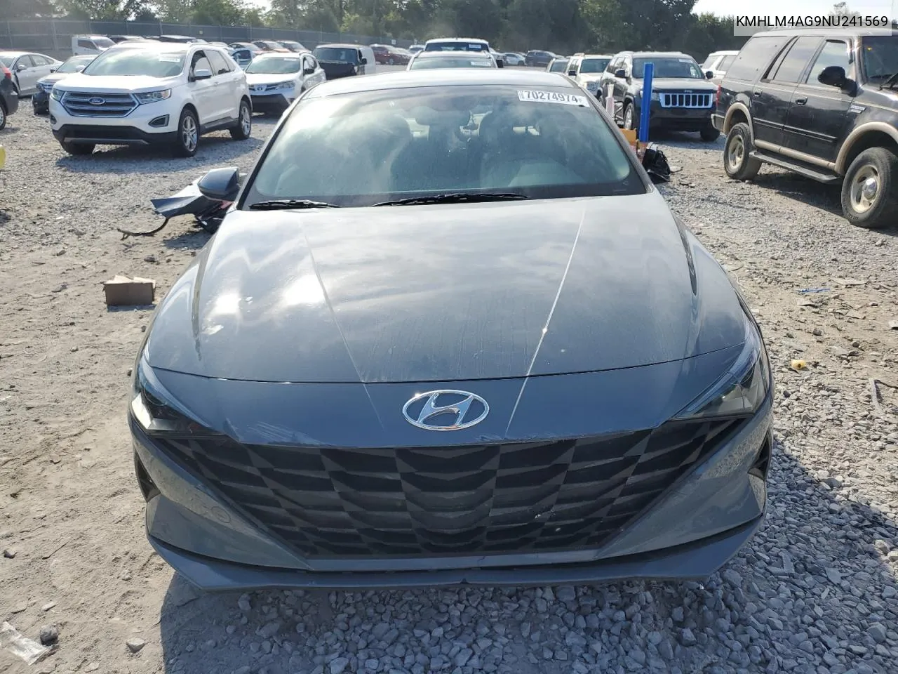 KMHLM4AG9NU241569 2022 Hyundai Elantra Sel