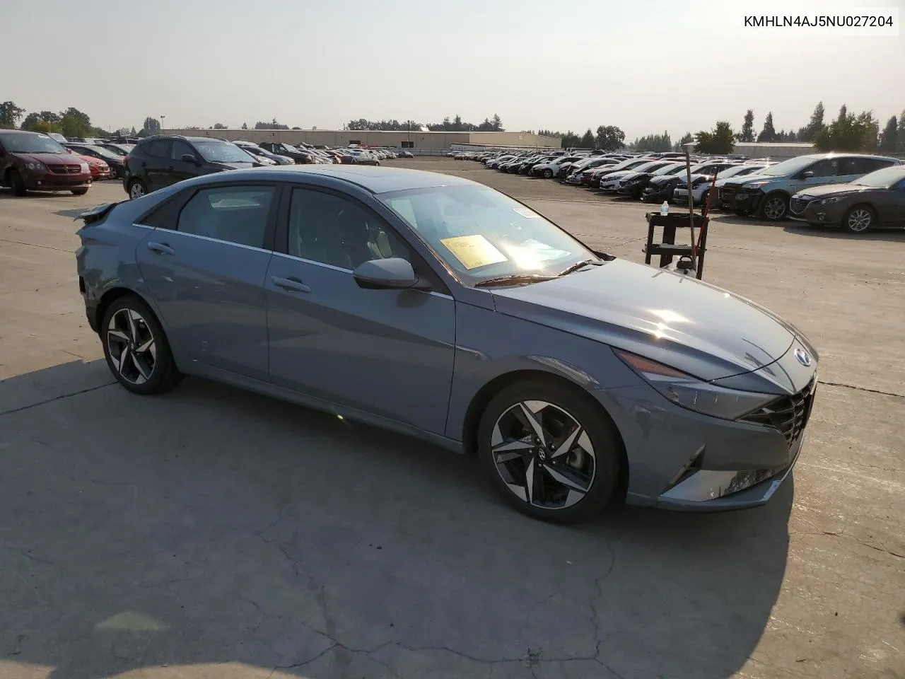 2022 Hyundai Elantra Limited VIN: KMHLN4AJ5NU027204 Lot: 70286364