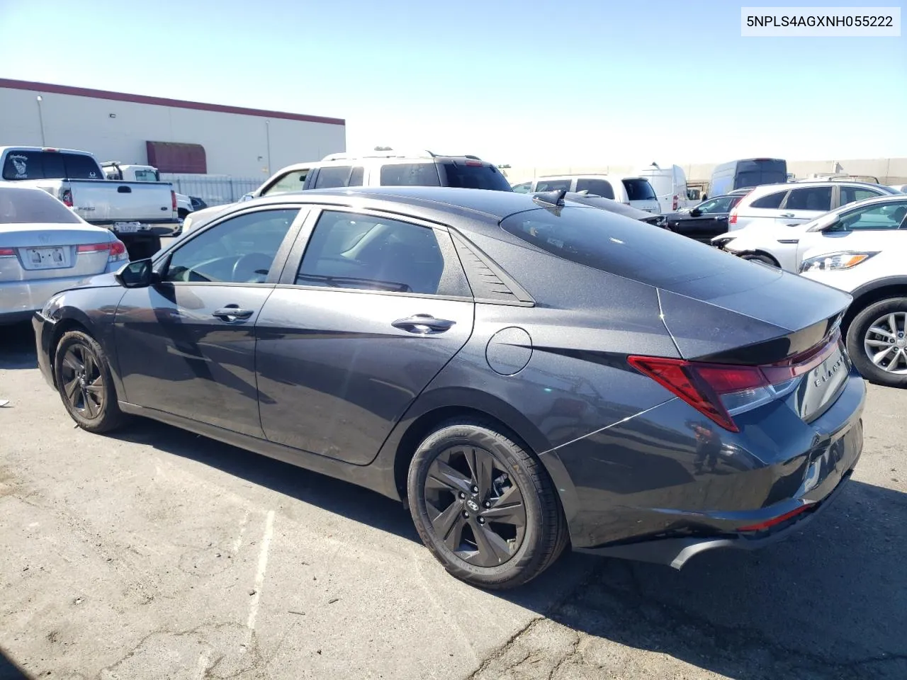 2022 Hyundai Elantra Sel VIN: 5NPLS4AGXNH055222 Lot: 70493424